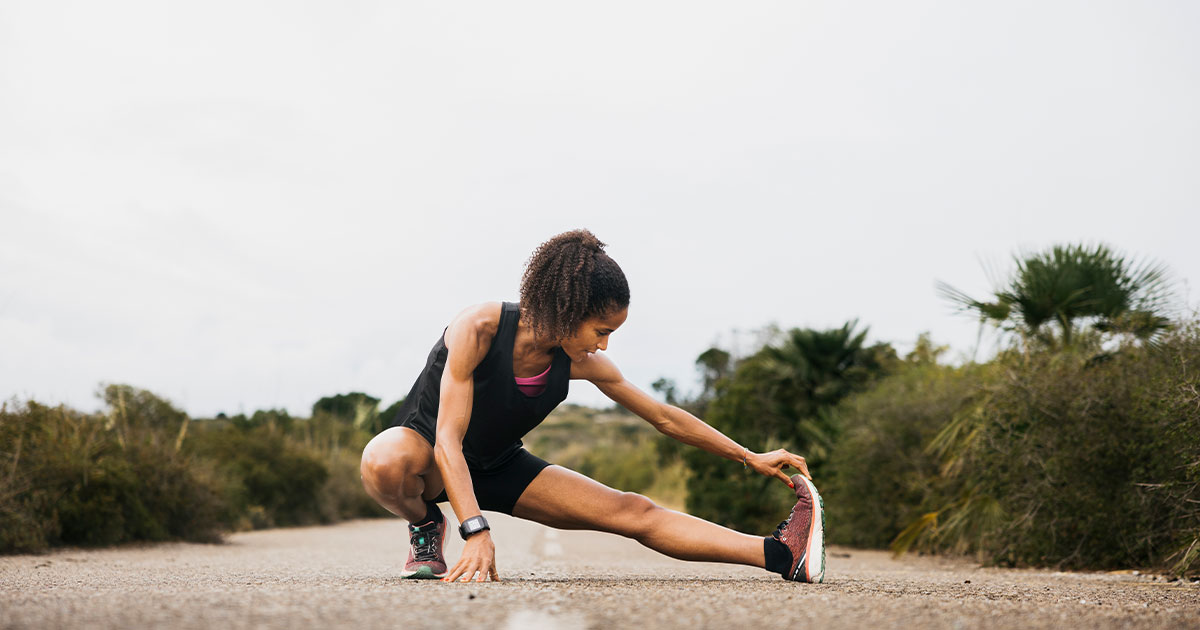 Dynamic and static stretches preview